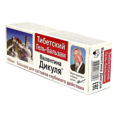 Валентин Дикуль бальзам Тибетский 100 мл в Доктор Столетов