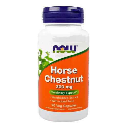 Для сердца и сосудов NOW Horse Chestnut 300 мг 90 капсул в Доктор Столетов