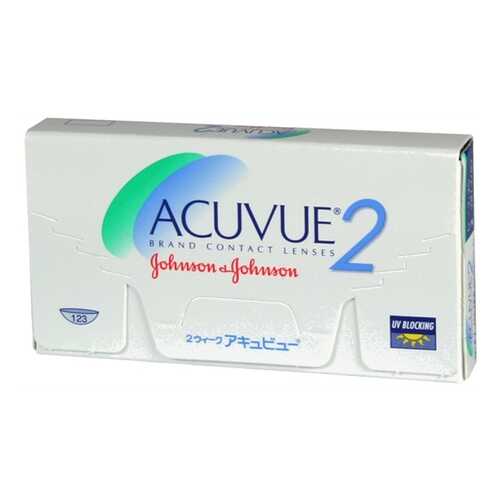 Контактные линзы Acuvue 2 6 линз R 8,3 -10,00 в Доктор Столетов