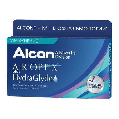 Контактные линзы ALCON Air Optix plus HydraGlyde 3 линзы -1,25 в Доктор Столетов