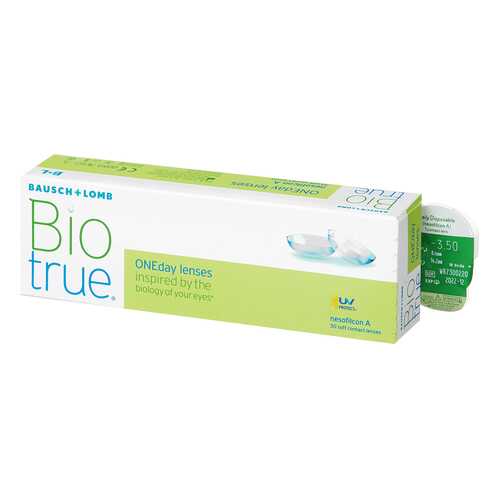 Контактные линзы Biotrue ONEday 30 линз +5,50 в Доктор Столетов