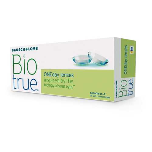 Контактные линзы Biotrue ONEday BC 8,6; D -2,50 30 шт. в Доктор Столетов