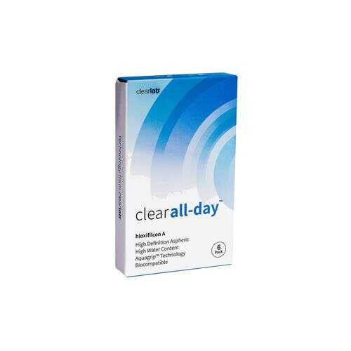 Контактные линзы ClearLab Clear All-Day 6 линз R 8.6 -01,25 в Доктор Столетов