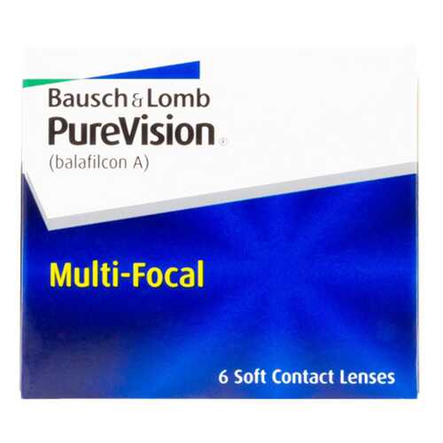 Контактные линзы PureVision Multi-Focal 6 линз low -2,75 в Доктор Столетов