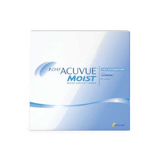 Контактные линзы 1-Day Acuvue Moist for Astigmatism 90 линз -0,75/-2,25/90 в Доктор Столетов