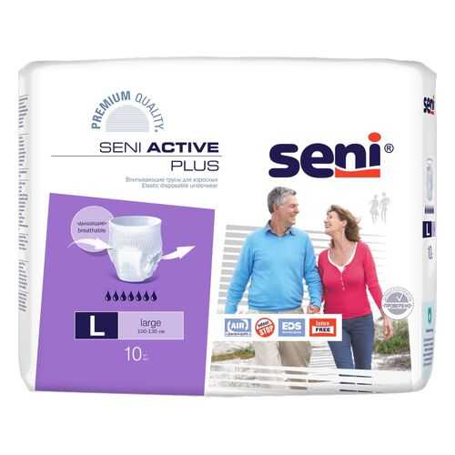 Трусы впитывающие для взрослых Seni Active Plus Large 10 шт. в Доктор Столетов