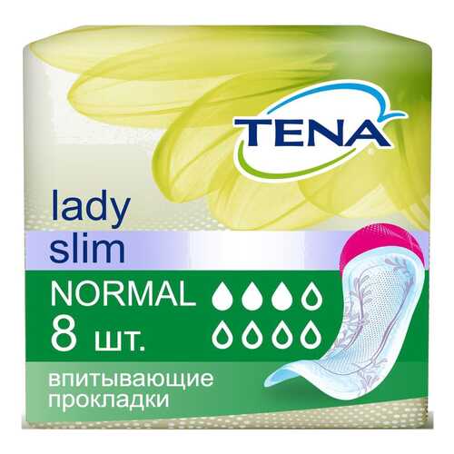 Урологические прокладки Tena Lady Slim Normal 8 шт в Доктор Столетов