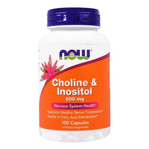 Choline & Inositol NOW капсулы 100 шт. в Доктор Столетов