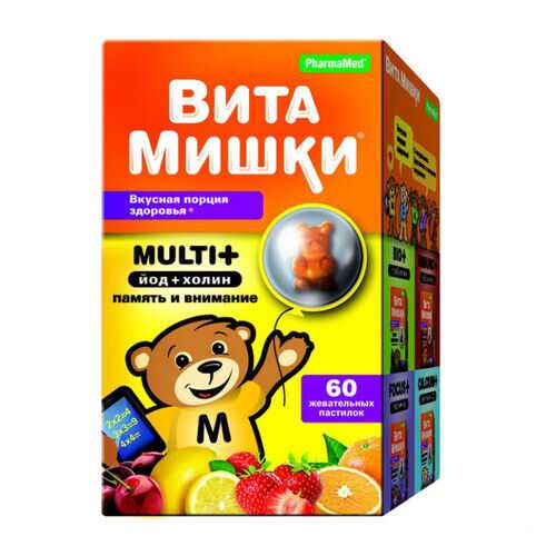 ВитаМишки Мульти+ пастилки жевательные №60 в Доктор Столетов