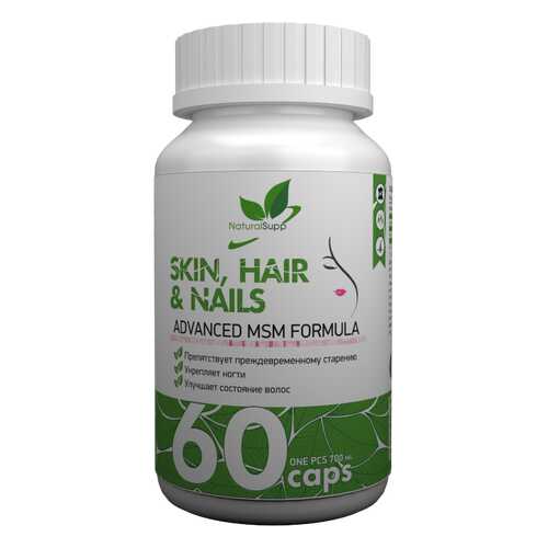 Для волос, кожи, ногтей NATURALSUPP Skin, Hair, Nails капсулы 60 шт. в Доктор Столетов