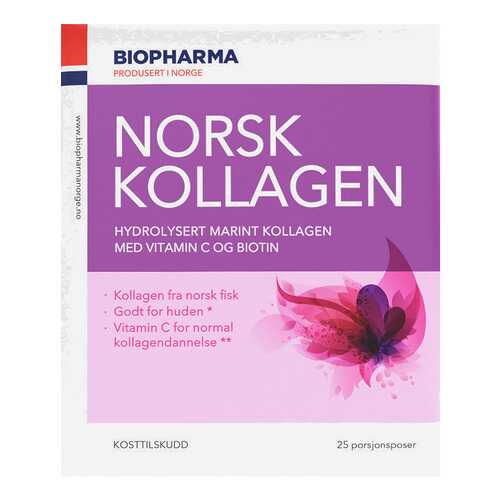 Морской коллаген Norsk Kollagen Biopharma саше 25 шт. в Доктор Столетов